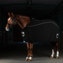 Equestro Fleece Rug With Flap Front Closure