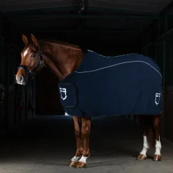Equestro Fleece Rug With Flap Front Closure