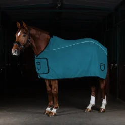 Equestro Fleece Rug With Flap Front Closure