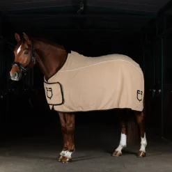 Equestro Fleece Rug With Flap Front Closure