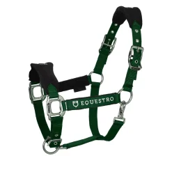 Equestro Halter With Double Adjustment And Lead Rope