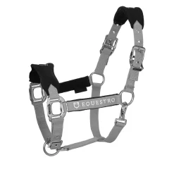 Equestro Halter With Double Adjustment And Lead Rope