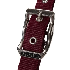 Equestro Halter With Double Adjustment And Lead Rope