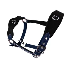 Equestro Halter With Double Adjustment And Lead Rope