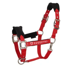 Equestro Halter With Double Adjustment And Lead Rope