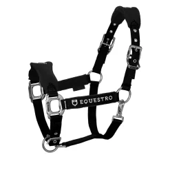 Equestro Halter With Double Adjustment And Lead Rope