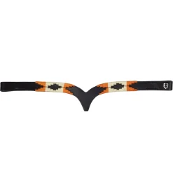 Equestro Leather Browband With Navajo Decoration