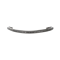 Equestro Leather Browband With Silver Clincher