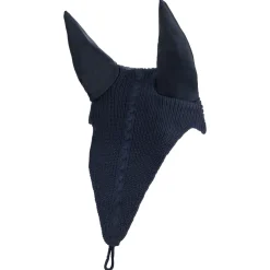 Equestro Meshing Fly Veil With Drawstring At The Noseband