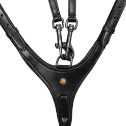 Equestro Removable Martingale Leather Pectoral