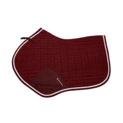 Equestro Shaped Jumping Saddle Pad In Cotton