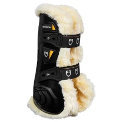 Equestro Synthetic Sheepskin Quick Release Tendon Boots