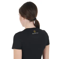 Equestro Women's Crazy Horse Cotton T-Shirt