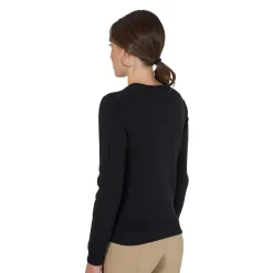 Equestro Women's Crewneck Sweatshirt With Printed Logo