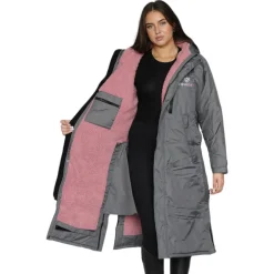 EQUIDRY Women's Thick Fleece Evolution Faux Fur Hood