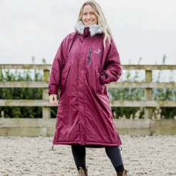 EQUIDRY Women's Thick Fleece Evolution Faux Fur Hood