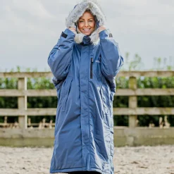EQUIDRY Women's Thick Fleece Evolution Faux Fur Hood