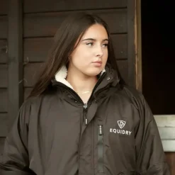 EQUIDRY Women's Thick Fleece Evolution Fixed Hood