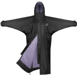 EQUIDRY Women's Thick Fleece Evolution Fixed Hood - Black Forest/Black