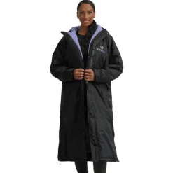 EQUIDRY Women's Thick Fleece Evolution Fixed Hood - Black Forest/Black