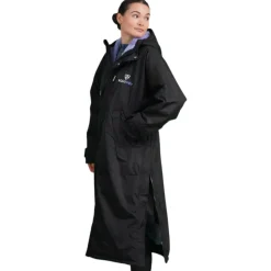 EQUIDRY Women's Thick Fleece Evolution Fixed Hood - Black Forest/Black