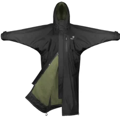 EQUIDRY Women's Thick Fleece Evolution Fixed Hood - Black Forest/Black