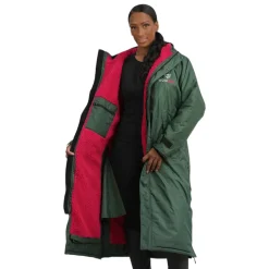EQUIDRY Women's Thick Fleece Evolution Fixed Hood - Black Forest/Black