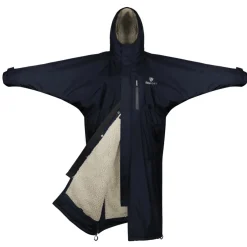 EQUIDRY Women's Thick Fleece Evolution Fixed Hood - Navy/Blue