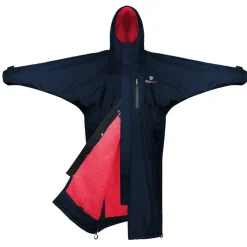 EQUIDRY Women's Thick Fleece Evolution Fixed Hood - Navy/Blue