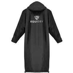 EQUIDRY Women's Thick Fleece Evolution Fixed Hood - Navy/Blue