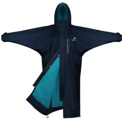 EQUIDRY Women's Thick Fleece Evolution Fixed Hood - Navy/Blue