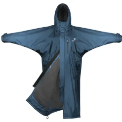 EQUIDRY Women's Thick Fleece Evolution Fixed Hood - Navy/Blue