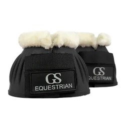 GS Equestrian Fleece Trim Bell Boots