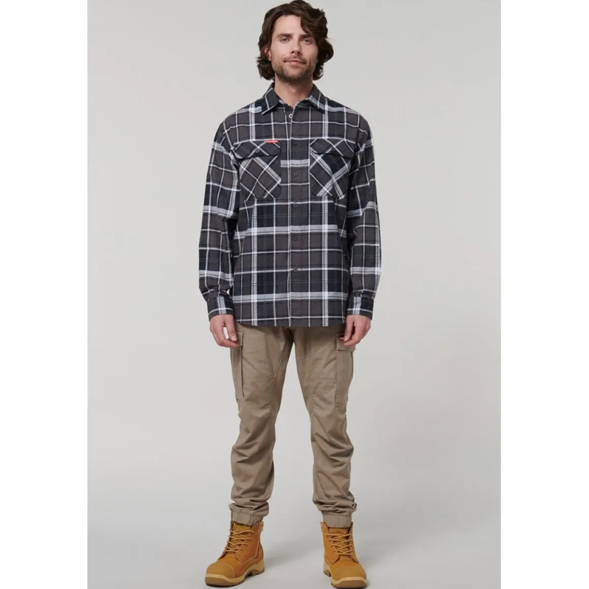 Hard Yakka Men Core Flannel Shirt