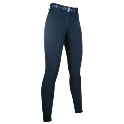 HKM Monaco Style Silicone Knee Patch Riding Breeches