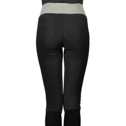 HKM Ladies Silicone Full Seat Riding Leggings -Limone-