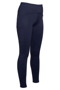 HKM Ladies Silicone Knee Patch Riding Leggings -Arezzo-