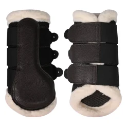HKM Protection Boots -Comfort Premium Mesh- Fur