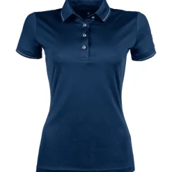 HKM Rose-Gold Glamour Style Polo Shirt
