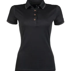 HKM Rose-Gold Glamour Style Polo Shirt