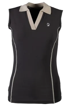 HKM Sleeveless Polo Shirt -Limone-