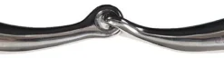 HKM Stainless Steel Eggbutt Snaffle Anatomic 16mm