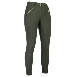 HKM Women's Silicone Full Seat Riding Breeches -Lia High Waist-