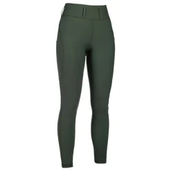 HKM Women's Silicone Knee Patch Riding Leggings -Jil High Waist-