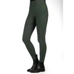 HKM Women's Silicone Knee Patch Riding Leggings -Jil High Waist-