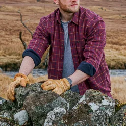 Hoggs of Fife Fleece Lined Men's Shirt