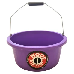 Hoof Proof Shallow Feeder/Multi Purpose Bucket
