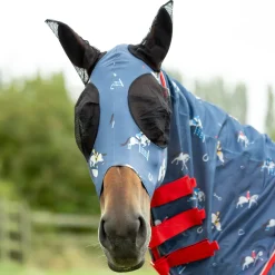 Hy Equestrian Lycra Competition Ready Fly Mask