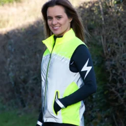 Hy Equestrian Silva Flash Lightweight Duo Reflective Gilet