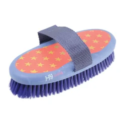Hy Equestrian Star Easy Grip Body Brush